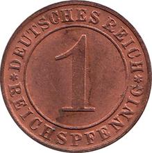 1 Reichspfennig 1935 D  
