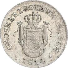6 Kreuzer 1814   