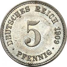 5 Pfennig 1909 A  