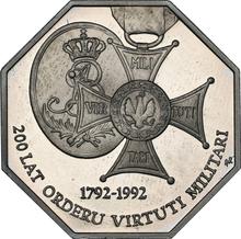50000 złotych 1992 MW  ANR "200 Lat Orderu Virtuti Militari"