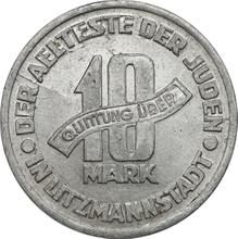 10 Mark 1943    "Litzmannstadt Ghetto"