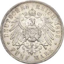 5 Mark 1893 F   "Wurtenberg"