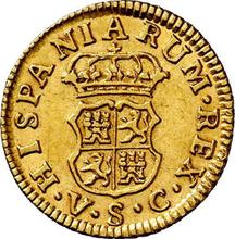 Medio escudo 1766 S VC 