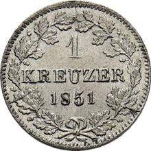1 Kreuzer 1851   