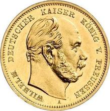 10 марок 1883 A   "Пруссия"