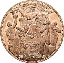 5 marcos 1889 E   "Sajonia"