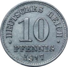10 пфеннигов 1917   