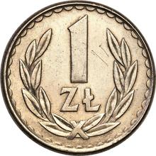 1 Zloty 1984 MW   (Probe)