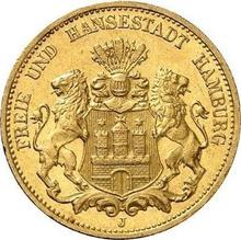 20 марок 1899 J   "Гамбург"
