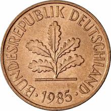 2 Pfennig 1985 D  