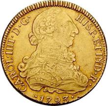8 escudos 1793 So DA 