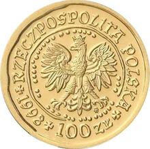 100 Zlotych 1998 MW  NR "White-tailed eagle"