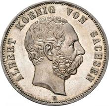 5 марок 1891 E   "Саксония"