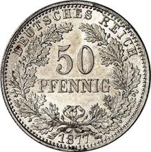 50 Pfennige 1877 J  