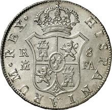 8 reales 1802 M FA 