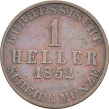 1 halerz 1852   