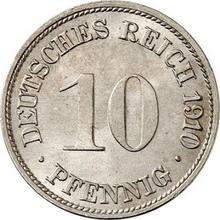 10 fenigów 1910 G  