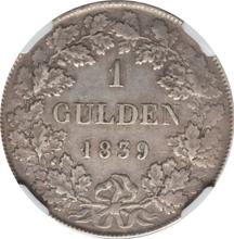 1 gulden 1838-1856   