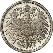 5 Pfennig 1910 F  