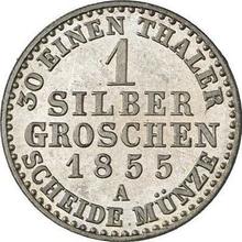 1 Silber Groschen 1855 A  