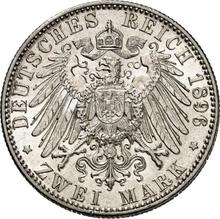 2 Mark 1896 E   "Saxony"