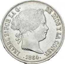 20 réales 1864   