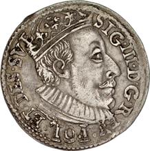 3 Groszy (Trojak) 1588    "Olkusz Mint"