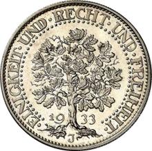 5 reichsmark 1933 J   "Dąb"