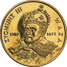 2 złote 1998 MW  ET "Zygmunt III Waza"