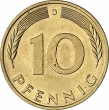 10 Pfennige 1983 D  