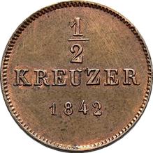 1/2 Kreuzer 1842   