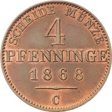 4 Pfennig 1868 C  