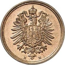 1 Pfennig 1887 E  