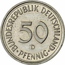 50 Pfennige 1988 D  