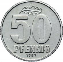50 пфеннигов 1987 A  