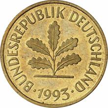 5 Pfennig 1993 J  
