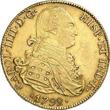 8 escudo 1792 PTS PR 