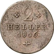 2 геллера 1816   