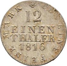 1/12 Thaler 1816  I.G.S. 