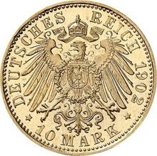 10 marcos 1902 D   "Sajonia-Meiningen"