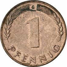 1 Pfennig 1950 G  