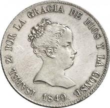 4 reales 1849 M CL 