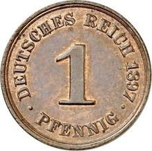 1 пфенниг 1897 D  