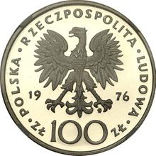 100 złotych 1976 MW   "Kazimierz Pułaski" (PRÓBA)