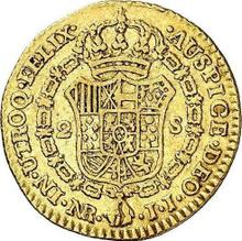 2 escudo 1796 NR JJ 