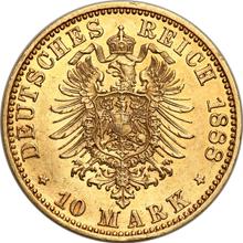 10 marcos 1888 A   "Prusia"