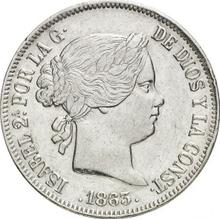 20 réales 1863   