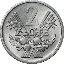 2 złote 1972 MW   "Кłosy i owoce"