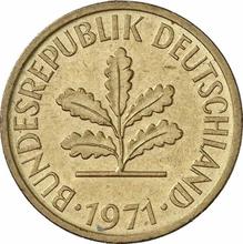 5 Pfennig 1971 D  