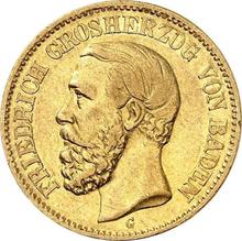 20 marcos 1874 G   "Baden"